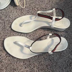 Gucci wedge sandals 37